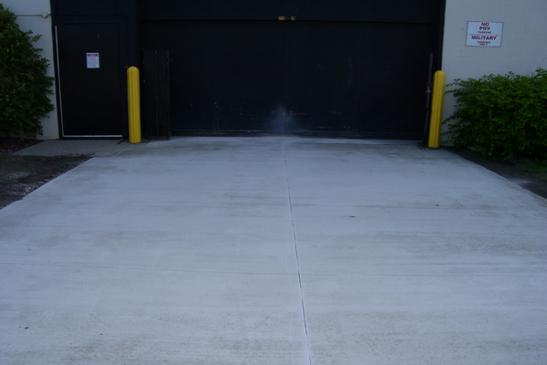 Industrial concrete project